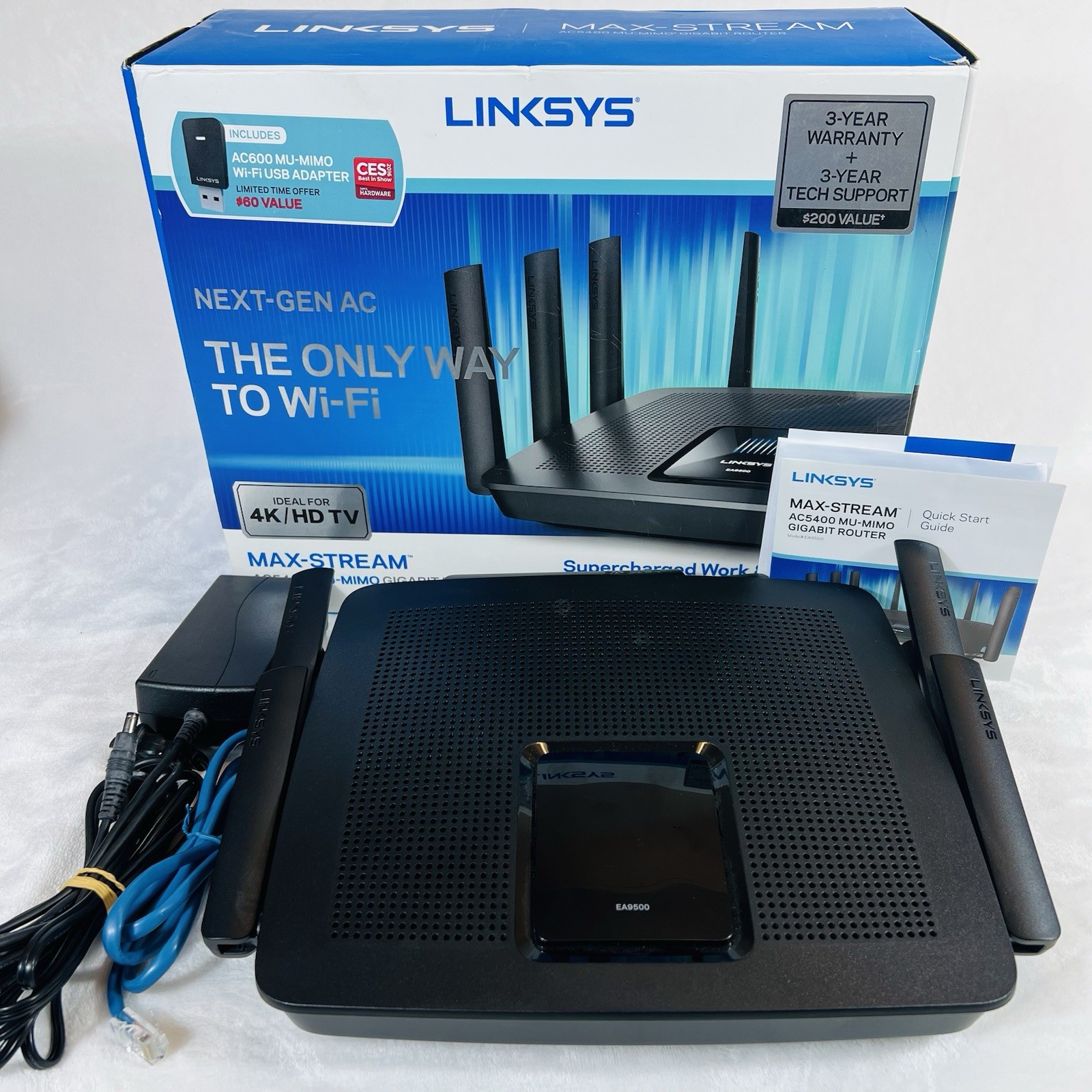 Linksys EA9500 Wireless Router Max Stream Linksys EA9500 Wireless Router Max Stream