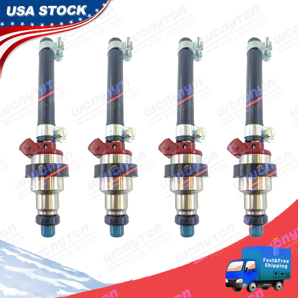 4Pcs Fuel Injectors 0280150206  For 1986-1991 Volkswagen Vanagon 2.1L H4