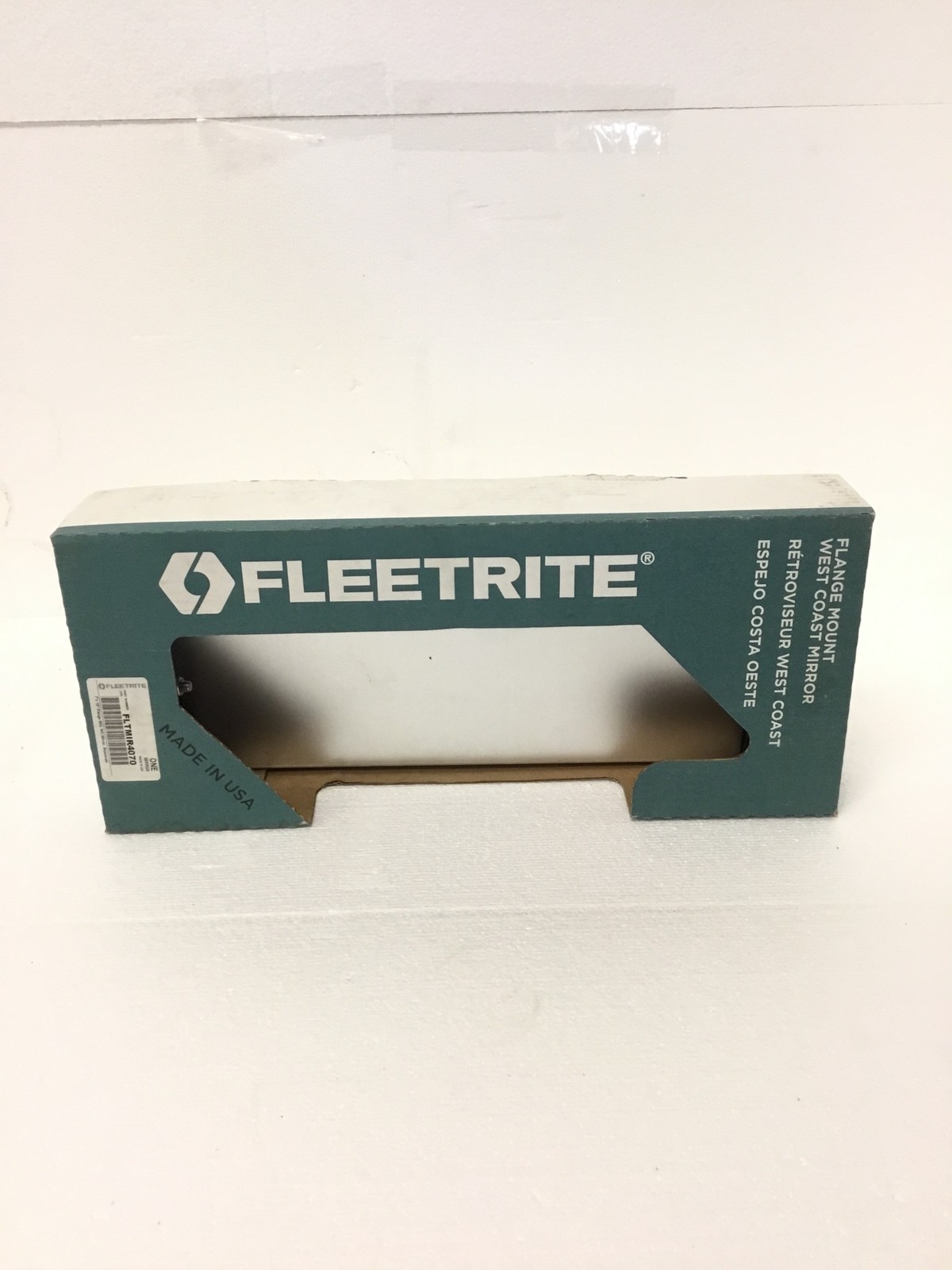 NEW Fleetrite FLTMIR4070 Aluminum WC Flange Mounted Mirror 7