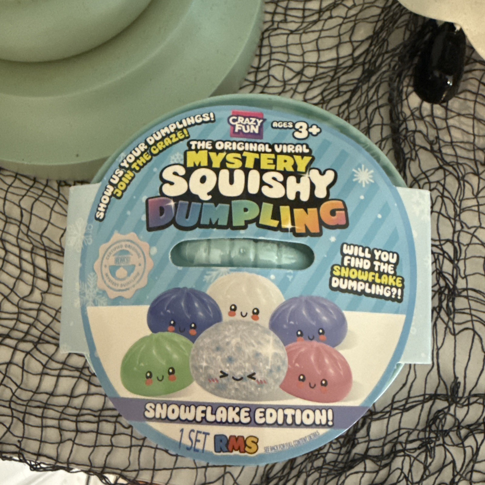 ❄️RMS CONFIRMED RARE Snowflake Edition Dumpling SEALED hobby lobby crunchy ❄️RMS CONFIRMED RARE Snowflake Edition Dumpling SEALED hobby lobby crunchy