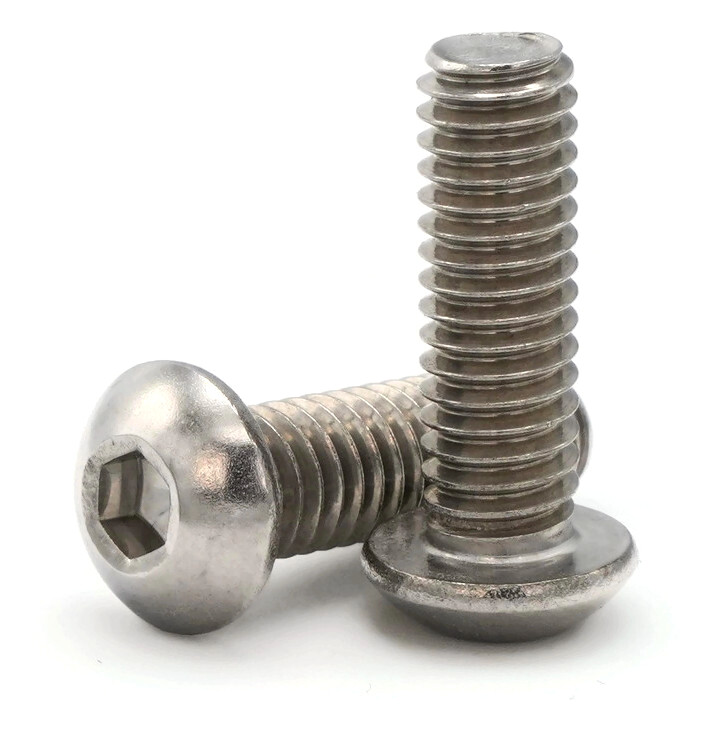 #1-72 | 18-8 Stainless Steel Button Head Socket Cap Screws - All Lengths & Qtys