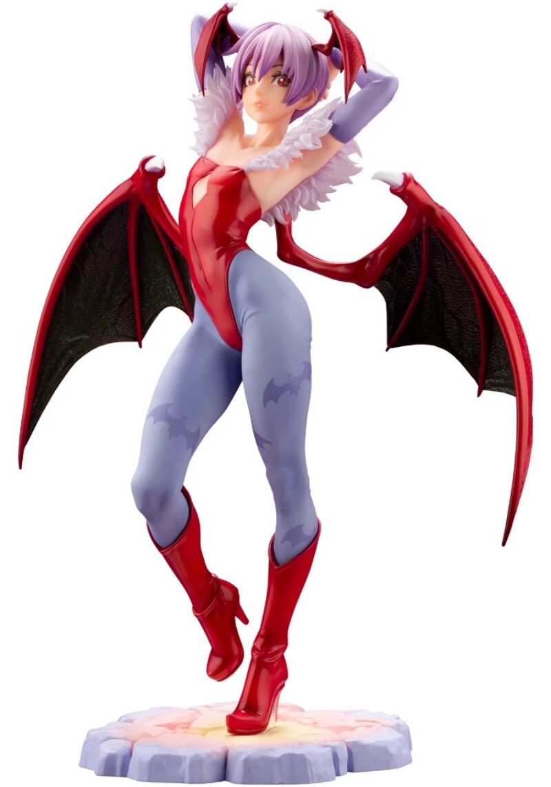 Anime Vampire Lilith Darkstalkers Bishoujo PVC Figure Statue Collect Toys Gifts