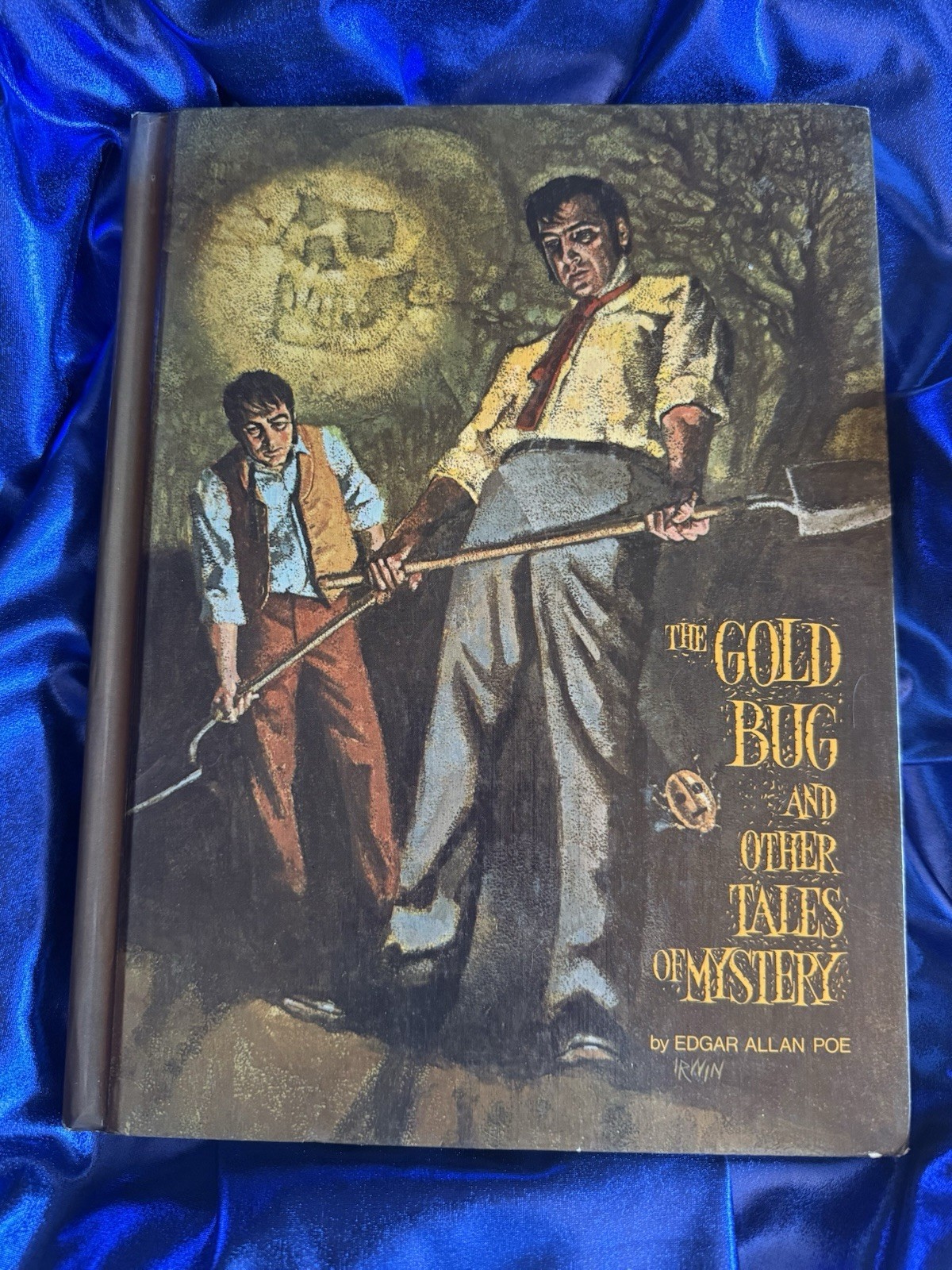 Vtg Edgar Allen Poe THE GOLD BUG & OTHER TALES OF MYSTERY 1970 HC illustrated