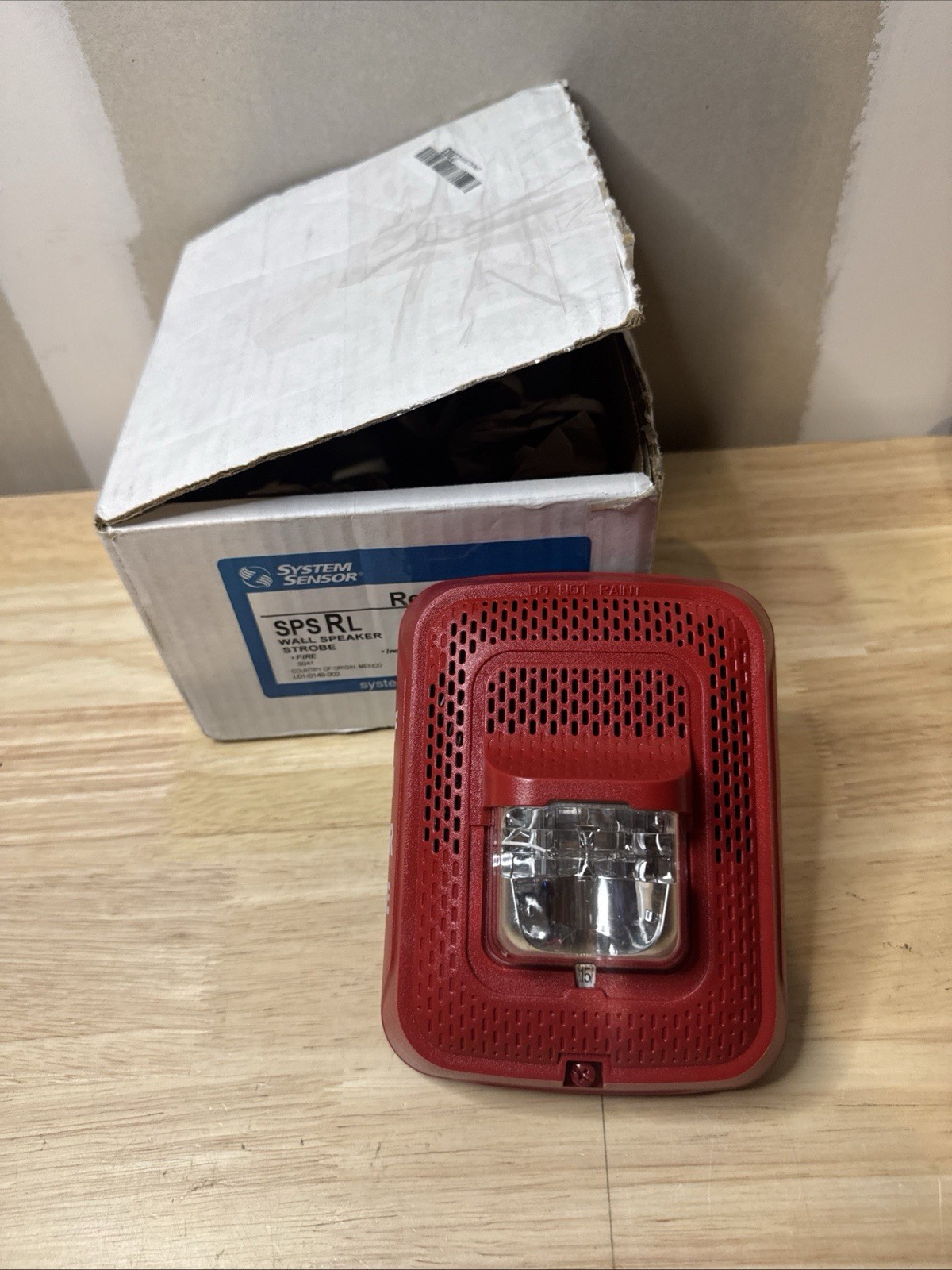 System Sensor Horn Strobe - Red (SPSRL)