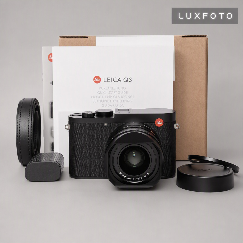 Leica Q3 28 Digital Camera Black 19080 w/Summilux 28mm F/1.7 Lens. Hot Commodity