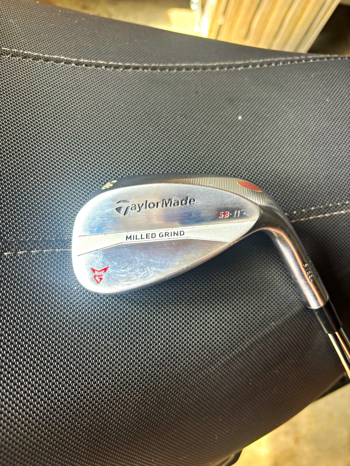 TaylorMade Milled Grind 58°/11 Lob Wedge RH Steel Shaft Stiff Flex