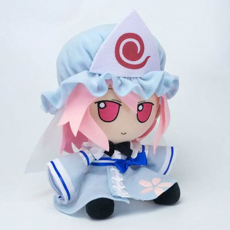 Anime Touhou Project Fumo Collection Saigyouji Yuyuko Plush Doll Stuffed Toy