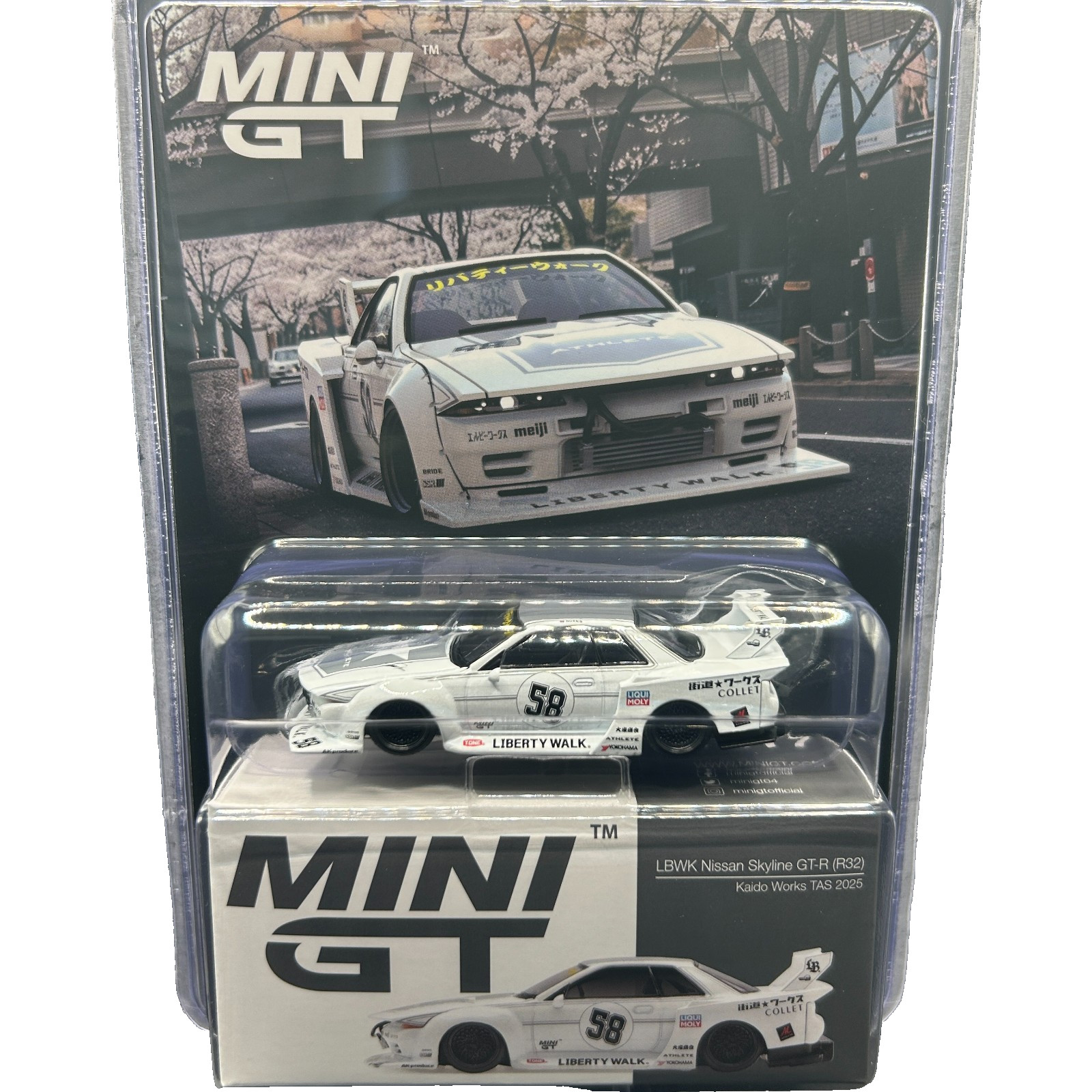Nissan GT-R32 LB-Kaido Works TAS 2025 Mini GT 1/64 