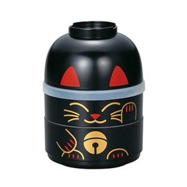 Tatsumiya 52678 Genuine NEW from Japan Hakoya Kokeshi Twostage Lunch Beckoning
