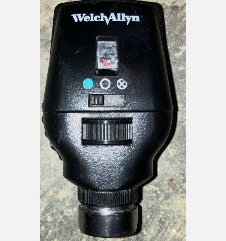 Welch Allyn 3.5V Halogen HPX Co-Axial Ophthalmoscope Head 11720 (NO BULB)