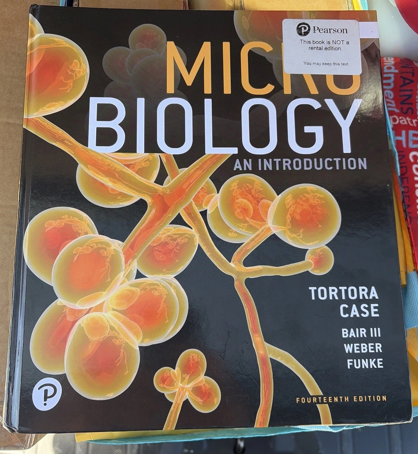 Microbiology: An Introduction 14th Ed. (w/o code) by Bair III et al Hardback