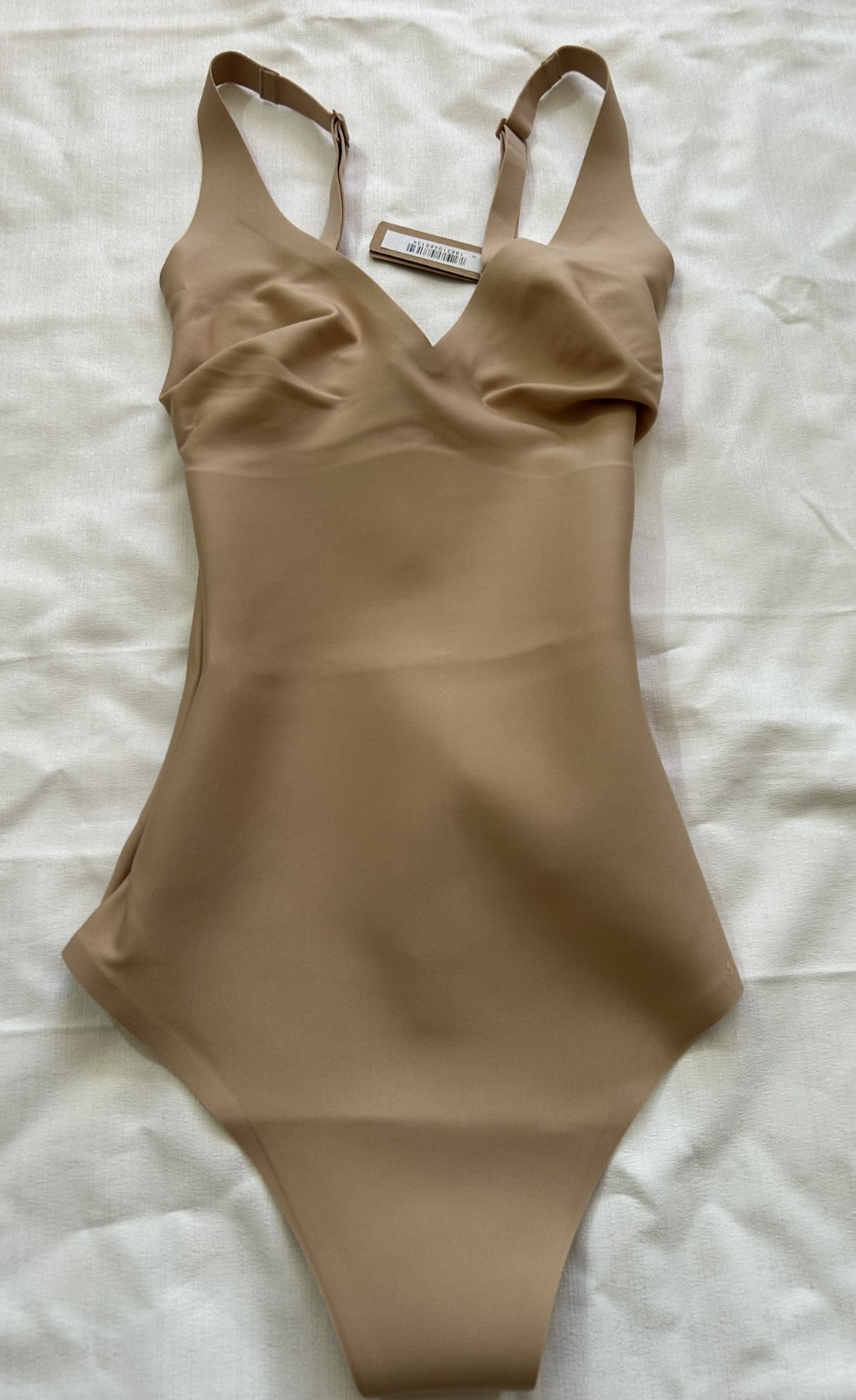 Skims NWT CS Plunge Bodysuit Clay Size XS