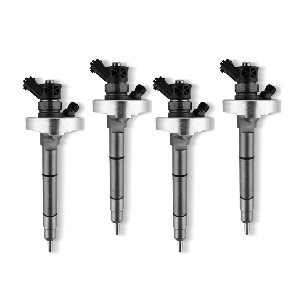 New 4Pcs Diesel Fuel Injector 0445110491 16600-MD20A for Nissan MD20A Engine