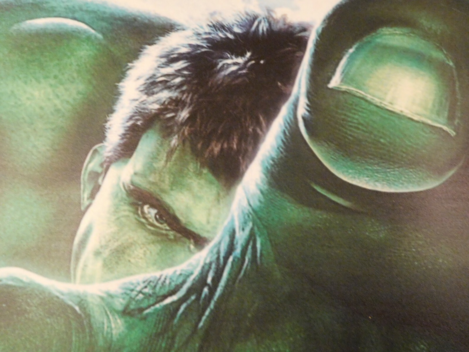 ~~~~ Rare 2003 HULK Universal Vinyl Poster 3 foot x 3 foot ~~~~ ~~~~ Rare 2003 HULK Universal Vinyl Poster 3 foot x 3 foot ~~~~