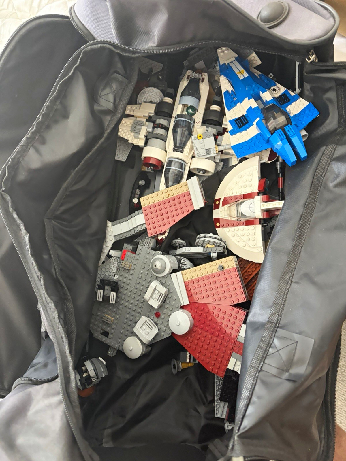 LEGO Star Wars Bulk Lot Mixed Loose Parts & Partially Assembled Ships