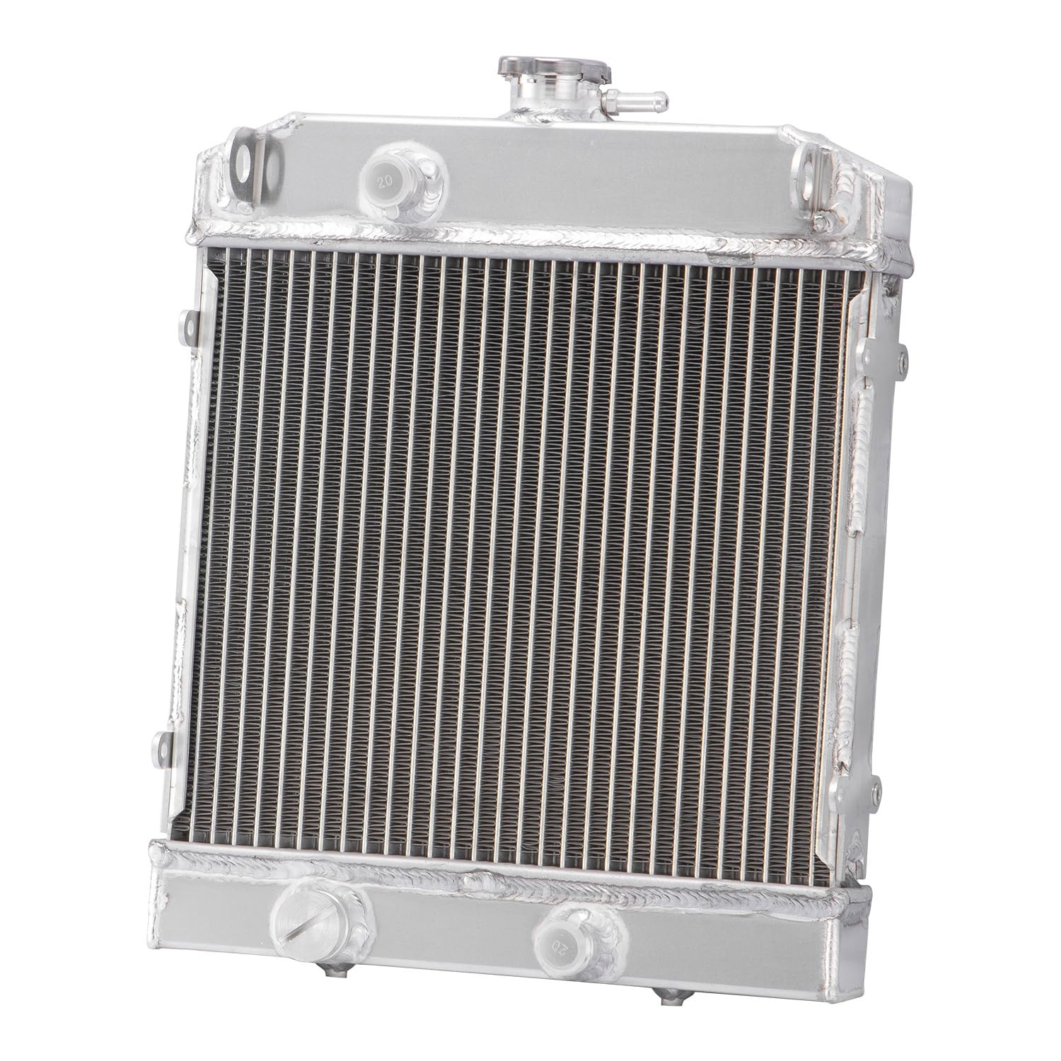 2 Row Core Aluminum Radiator 2002-2017 Prowler TRV 700 550 450 650 0413205