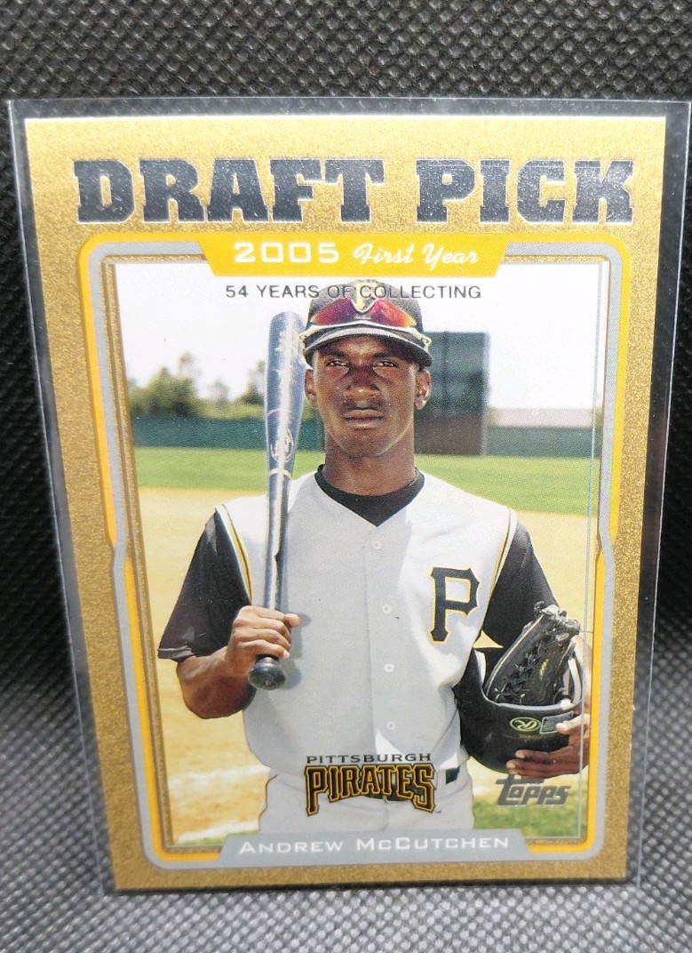 2005 Topps Updates & Highlights ANDREW McCUTCHEN UH329 RC Gold 219/2005 #UH329 2005 Topps Updates & Highlights ANDREW McCUTCHEN UH329 RC Gold 219/2005 #UH329