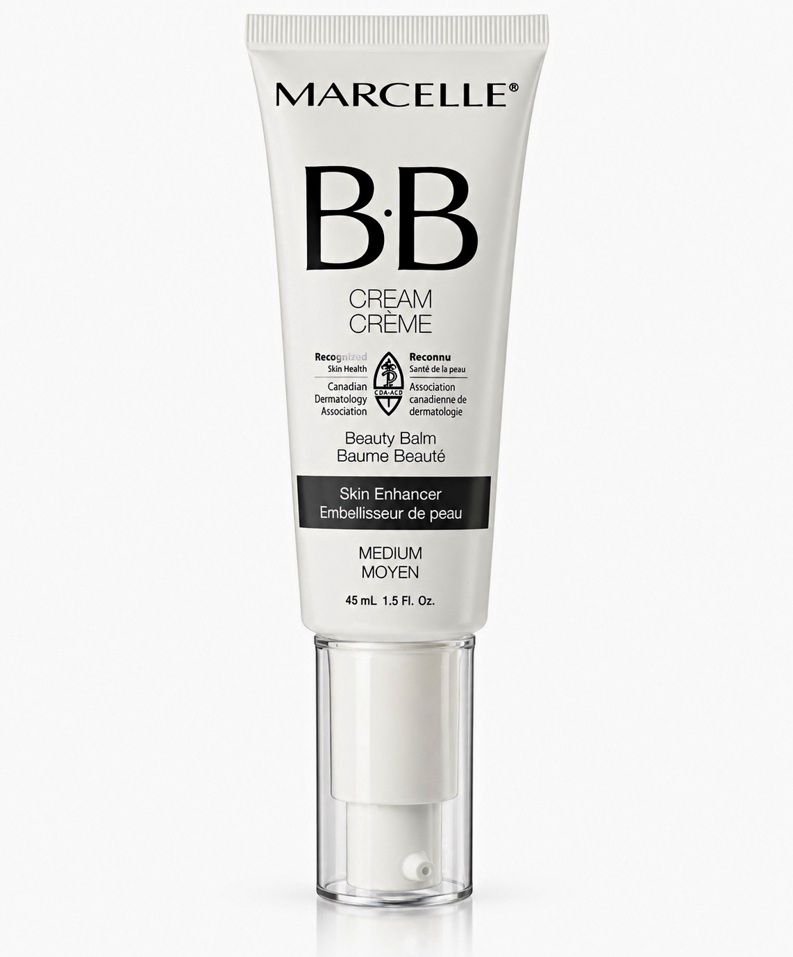 Marcelle BB Cream Beauty Balm Skin Enhancer Medium Shade, Natural, 1.5 fl oz
