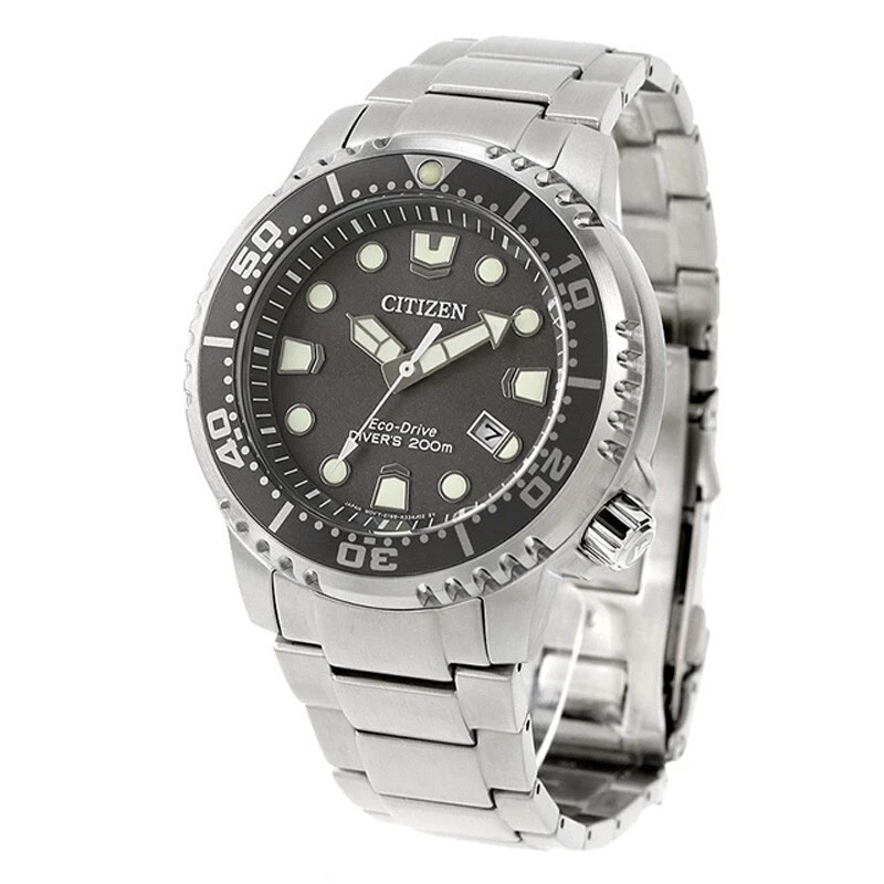 Citizen Promaster BN0167-50H MARINE Gray Dial Diver`s 200m Eco-Drive Men Watch