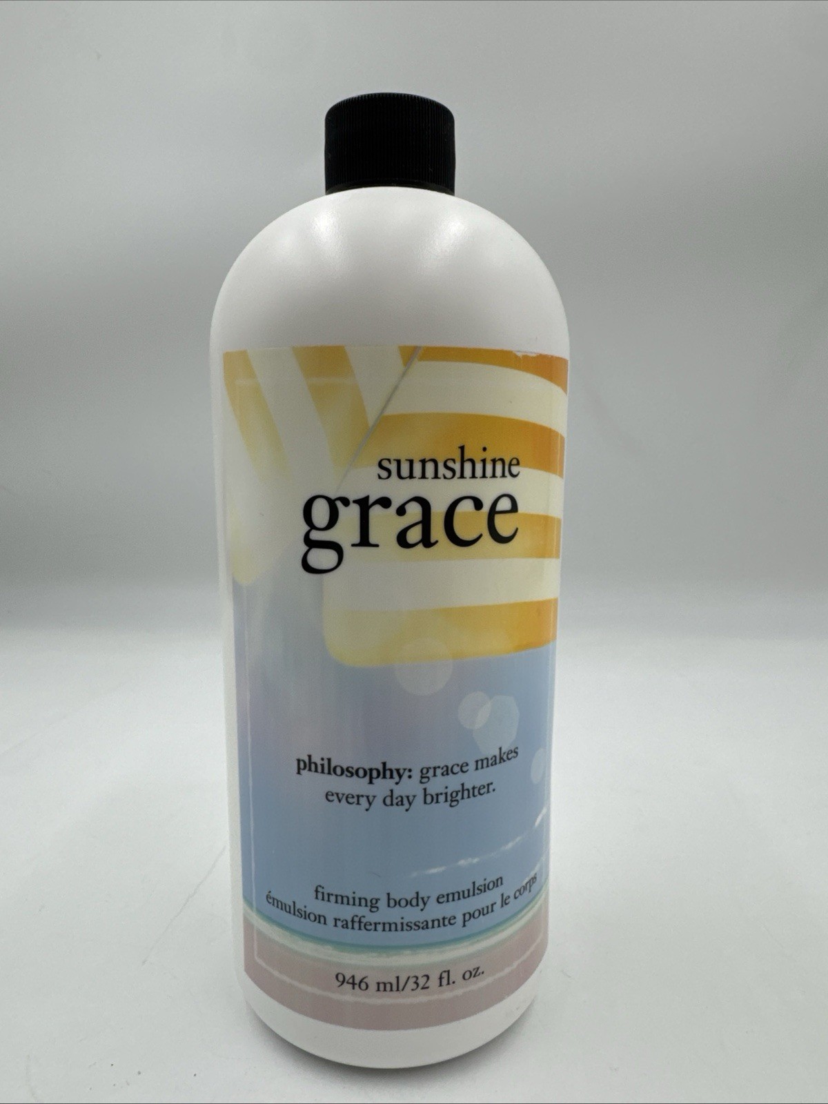 Philosophy Sunshine Grace 32 fl oz. Firming Body Emulsion Lotion - New/Sealed