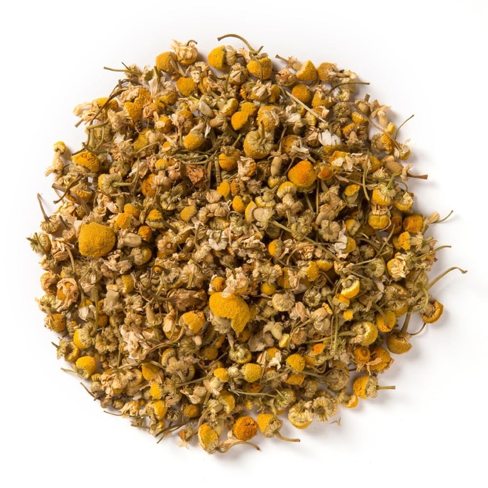 Dried Chamomile Flowers 16oz Whole Herbal Tea Flowers Bulk Natural Loose Herb