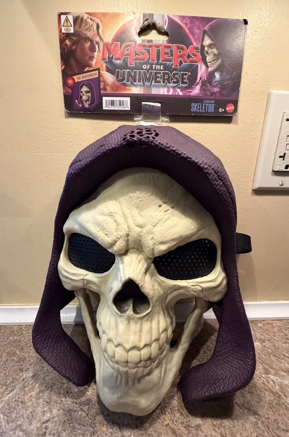 Mattel Collectible Masters of the Universe 2026 Movie SKELETOR Talking Mask MOTU