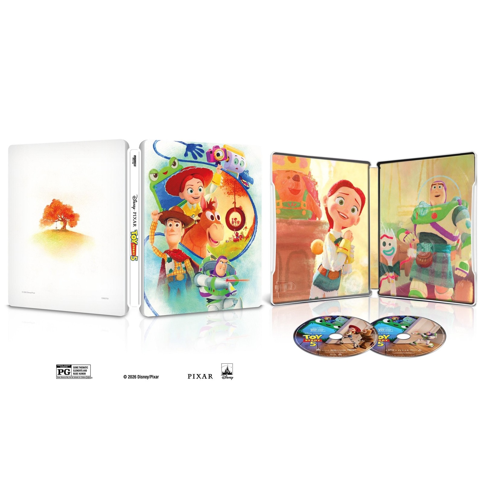 Steelbook Toy Story 5 (4K UHD + Blu-ray + Digital) PREORDER
