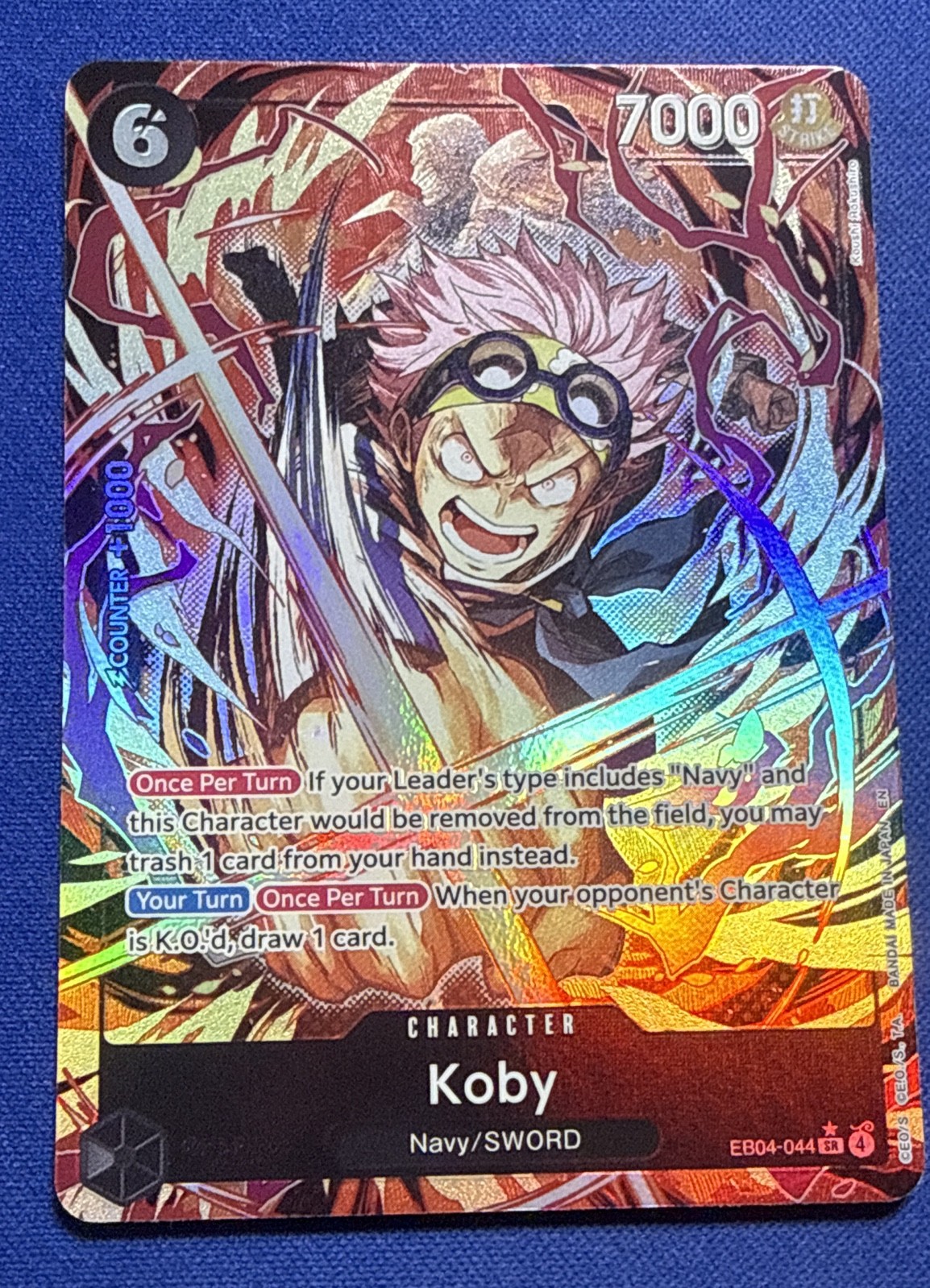 Koby (EB04-044) (Alternate Art) EB04-044 Adventure on Kami\'s Island Foil Q10