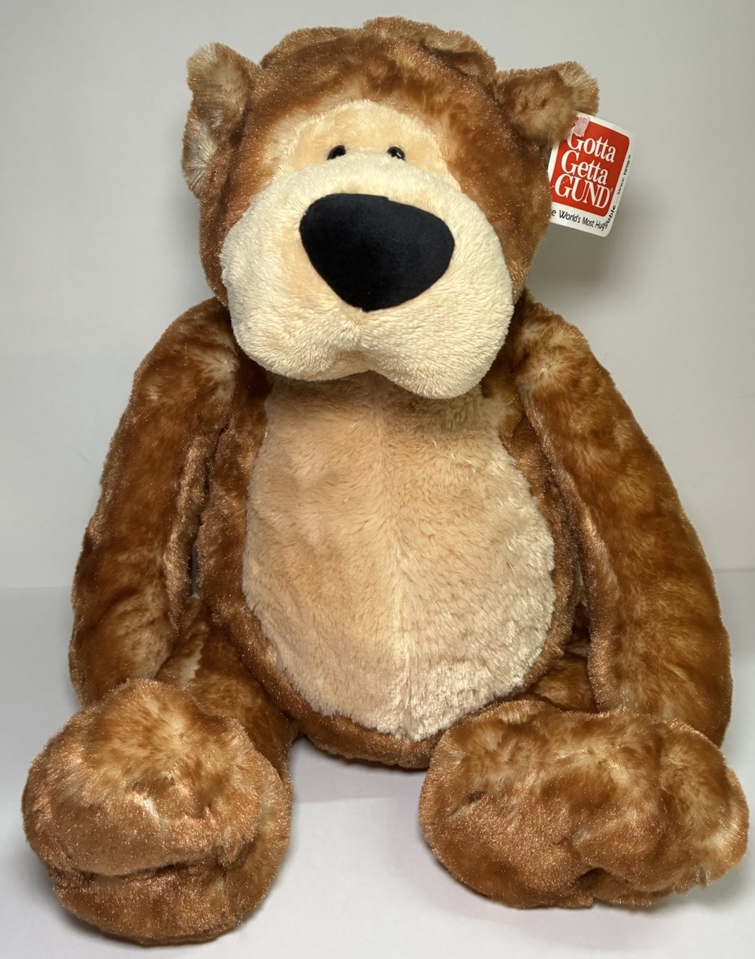 Gund Gordy Brown Bear Plush 13\ Gund Gordy Brown Bear Plush 13\