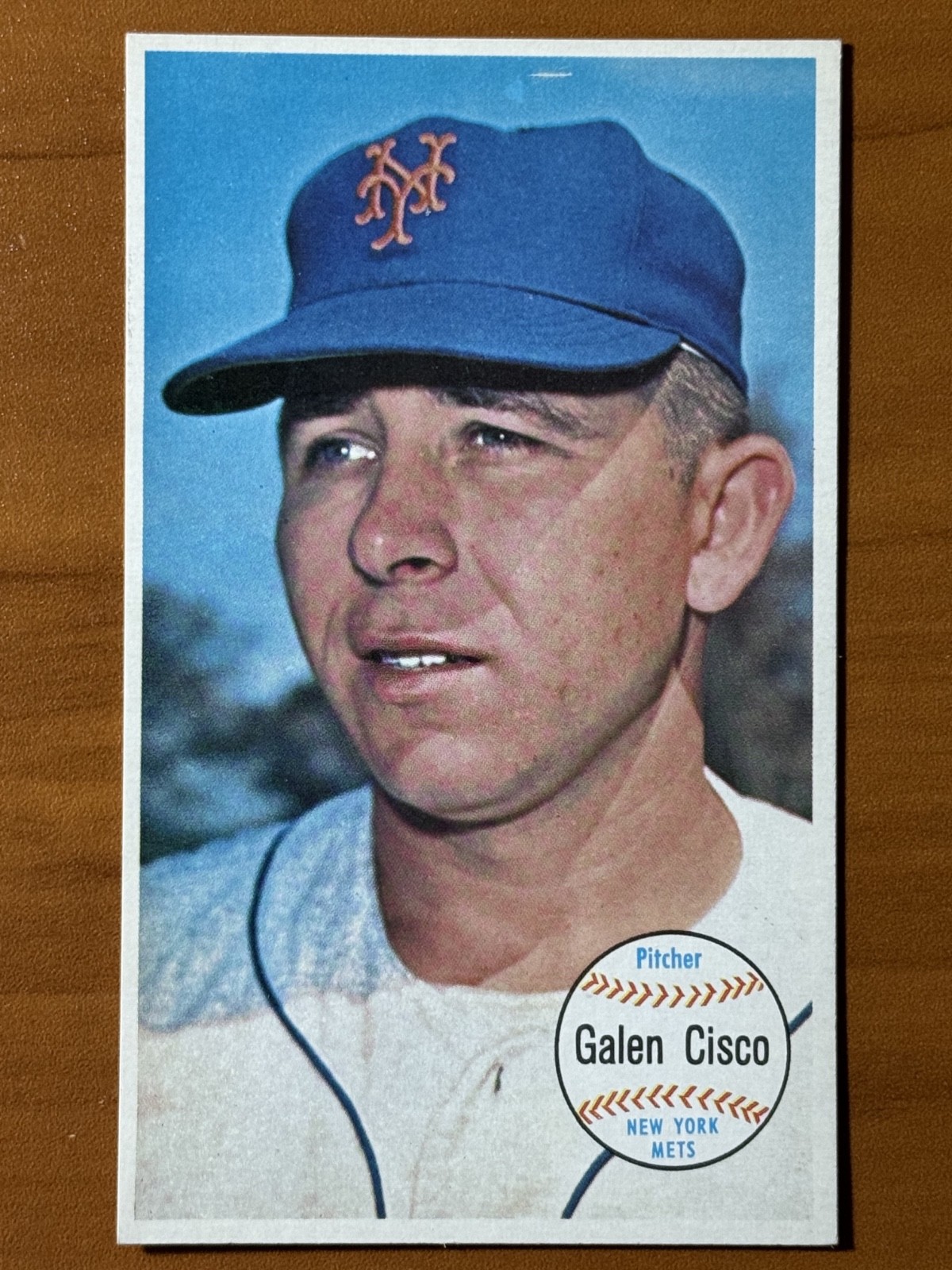 1964 Topps Giant GALEN CISCO Card Crease-Free No. 47 SP Short Print Mets NM+