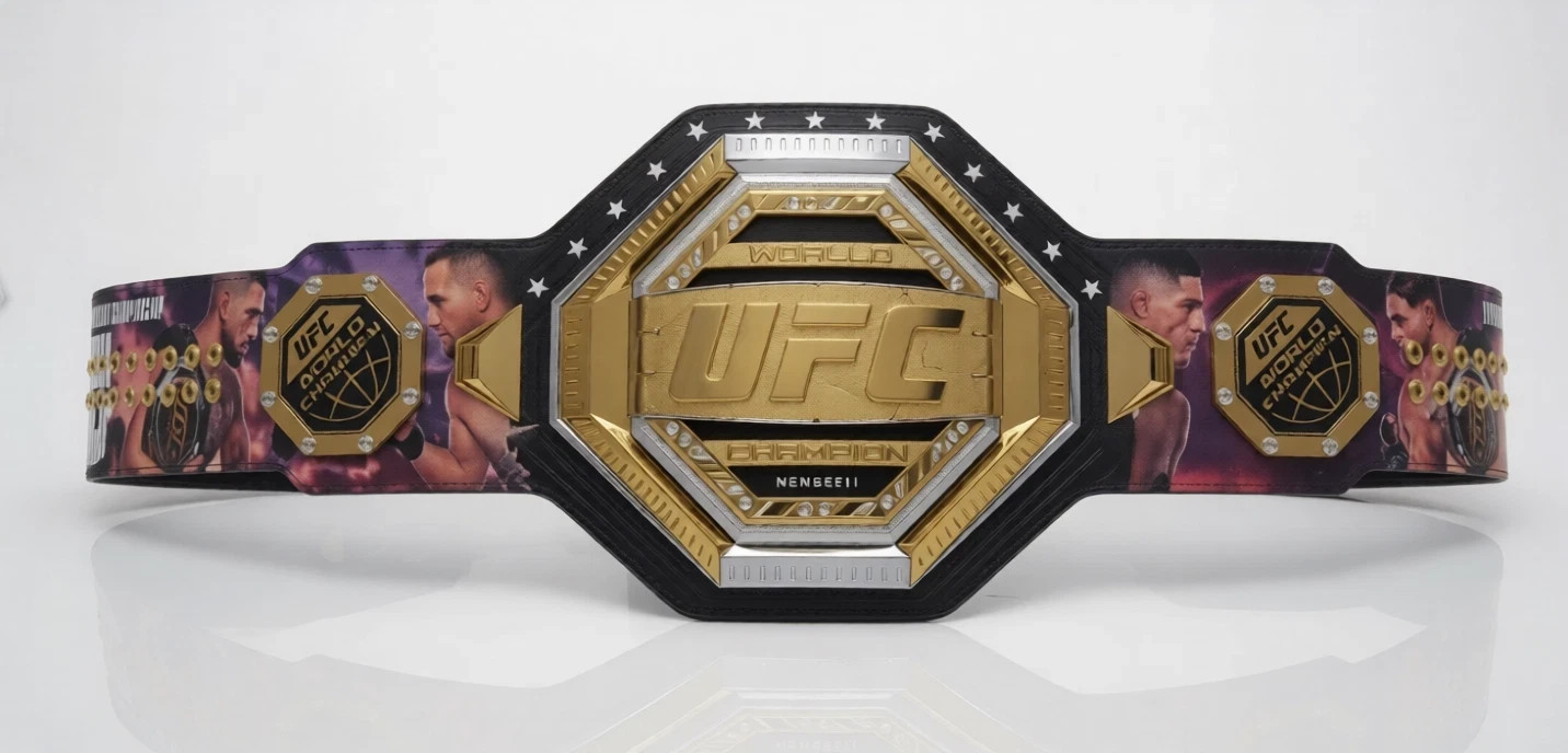 NEW Washington DC Anniversary UFC Wrestling Championship Boxing Belt Zinc 4MM