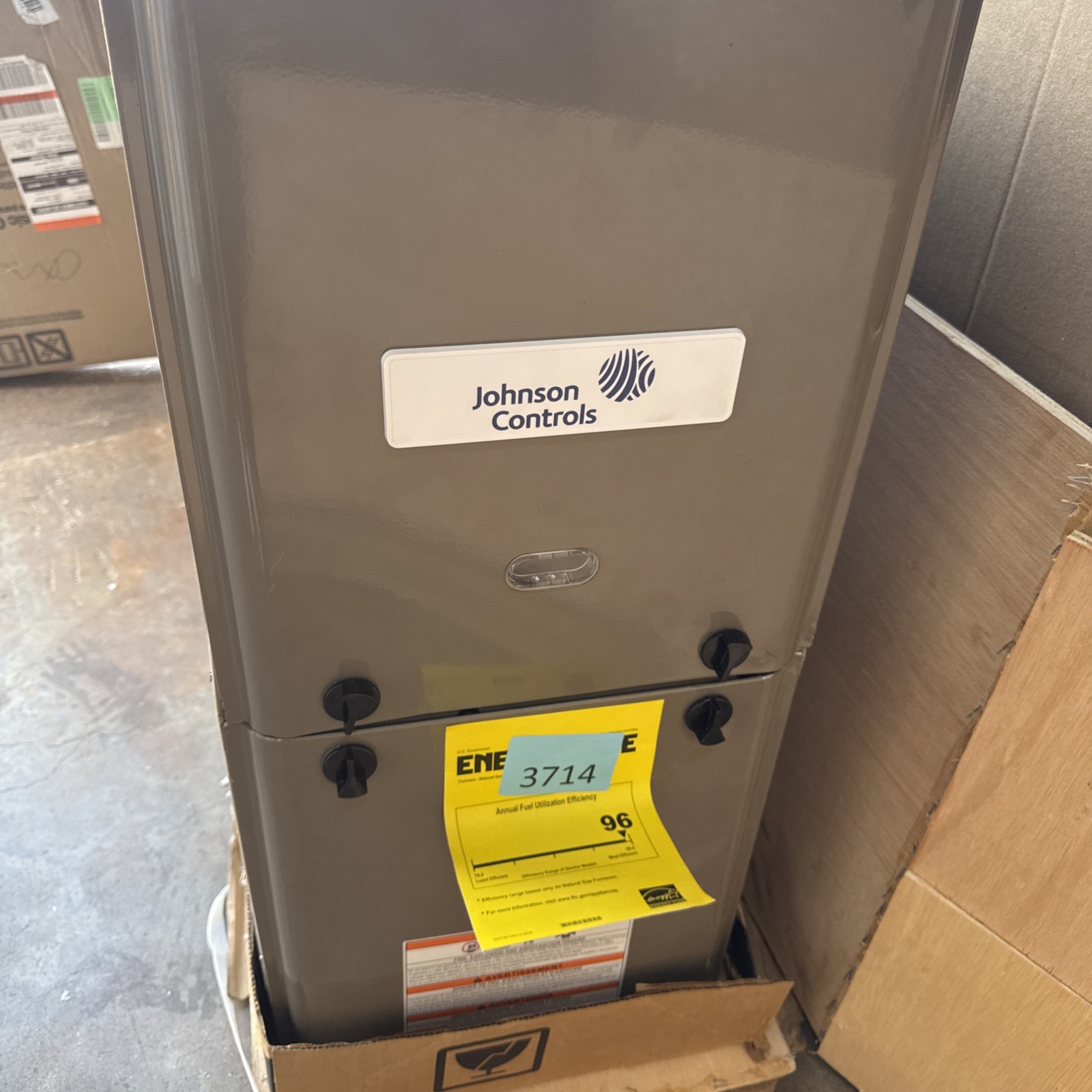Johnson Controls TM8V060A12MP12C 60K BTU 80% 2 Stage 3 Ton Gas Furnace