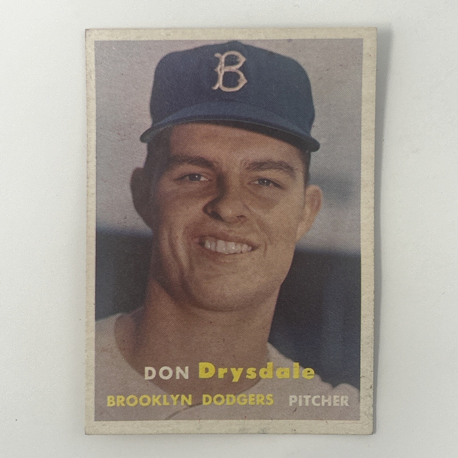 1957 Topps - Don Drysdale #18 (RC)