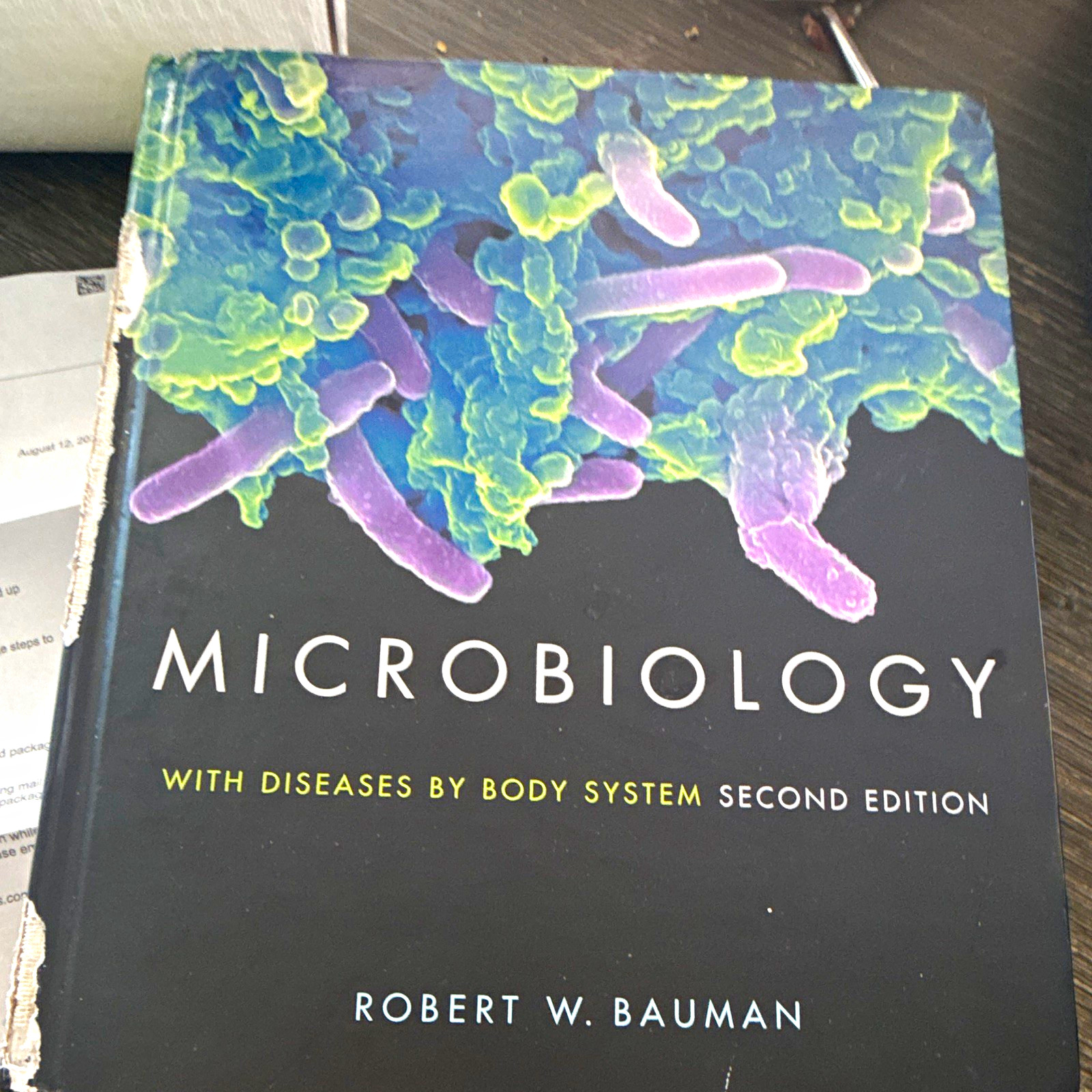Microbiology with Diseases by Body System 2nd Ed Hardcover Robert W. Bauman Microbiology with Diseases by Body System 2nd Ed Hardcover Robert W. Bauman