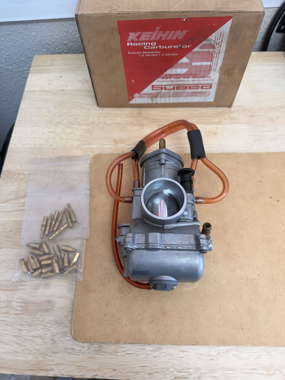 Genuine Keihin PWM 38mm Carburetor New In Box NIB S64A0 1000-S64-A0 Genuine Keihin PWM 38mm Carburetor New In Box NIB S64A0 1000-S64-A0