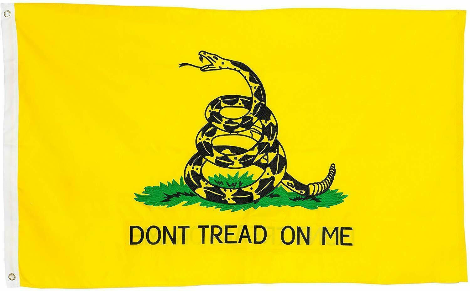 BG Rip-Proof Technology Double Sided Don\'t Tread On Me Gadsden Flag 3x5