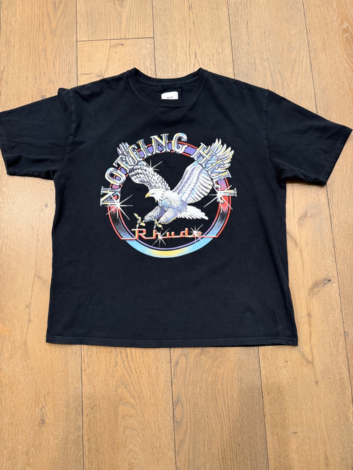 Rhude Notting Hill Eagle Tee Boxy Fit Size XL