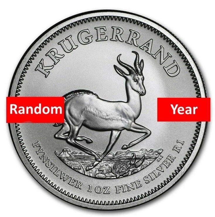 1 Ounce Krugerrand Coin - BU Proof Various Years in Capsule