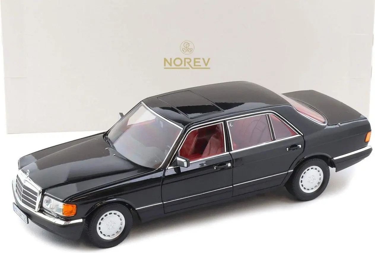 1991 Mercedes-Benz 560 SEL Black 1:18 by Norev