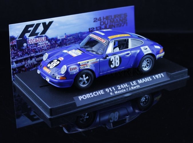 FLY CAR MODELS A2089 Porsche 911 - No. 38 24H Le Mans 1971 FLY CAR MODELS A2089 Porsche 911 - No. 38 24H Le Mans 1971