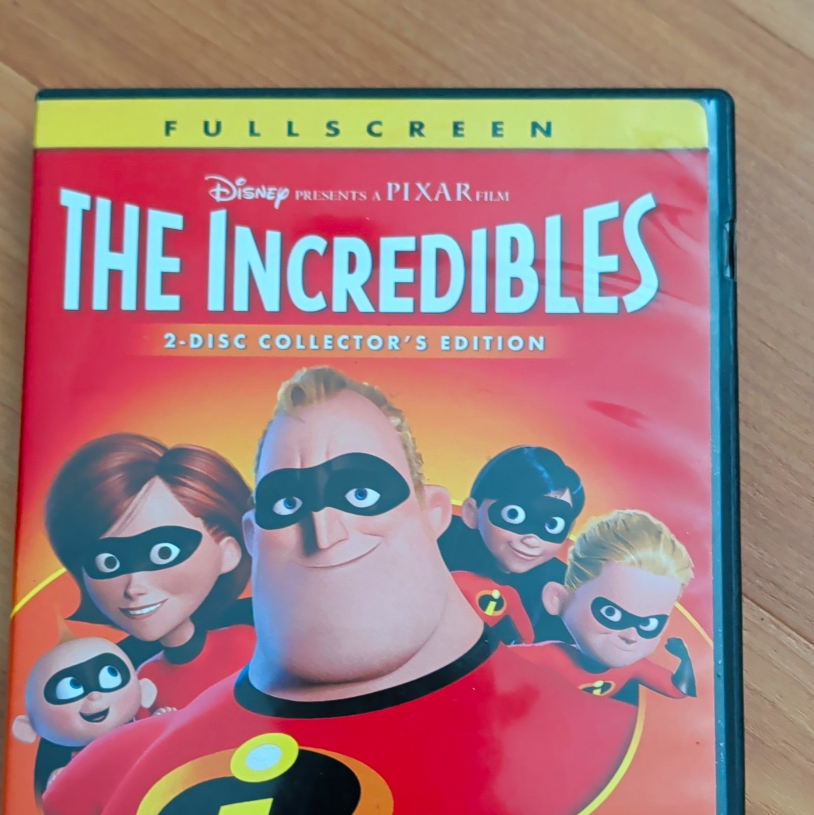 Pixar The Incredibles DVD Movie Full Screen 2-Disc Collector\'s Edition