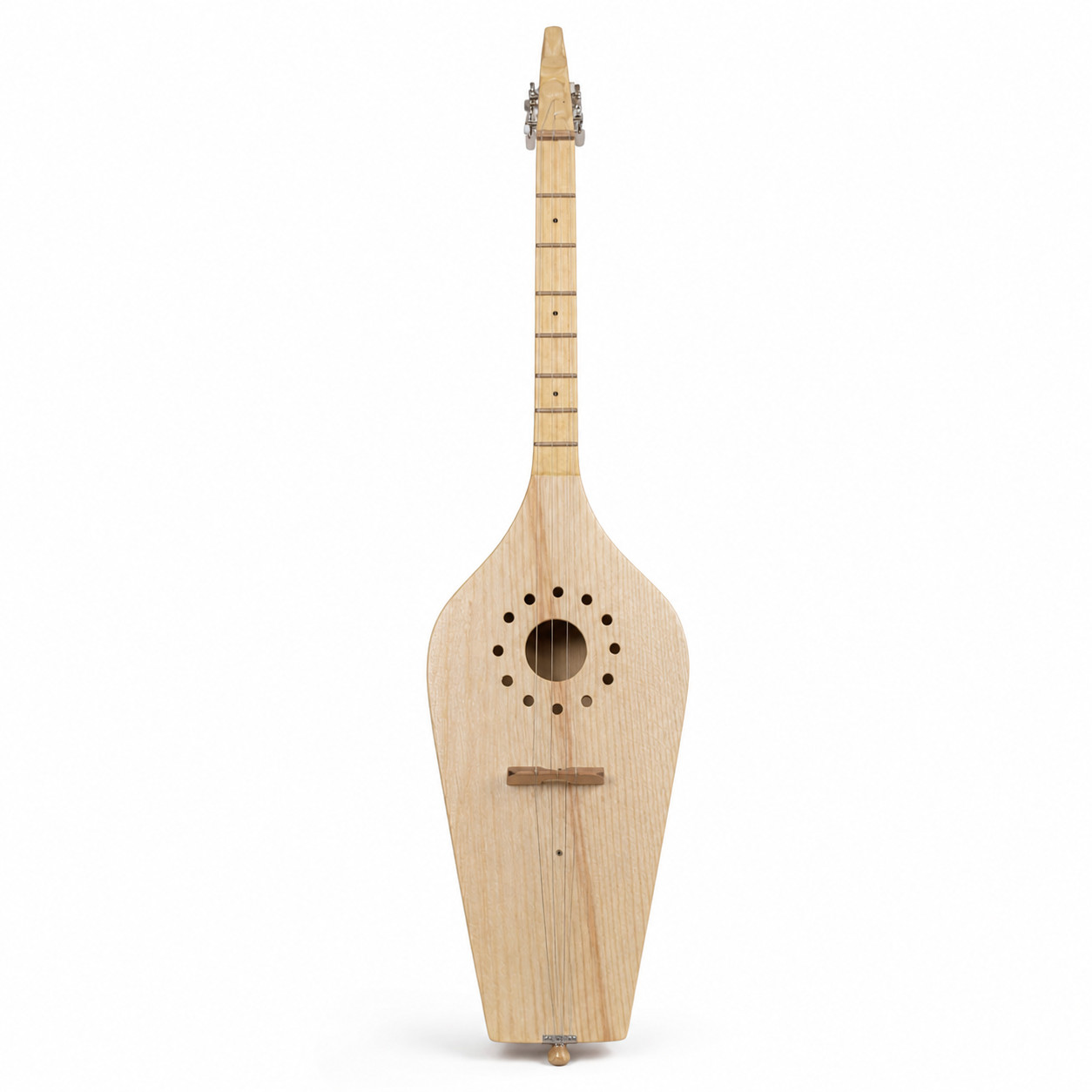 Traditional Georgian Panduri Handmade Wooden Folk String Instrument , Solid Wood