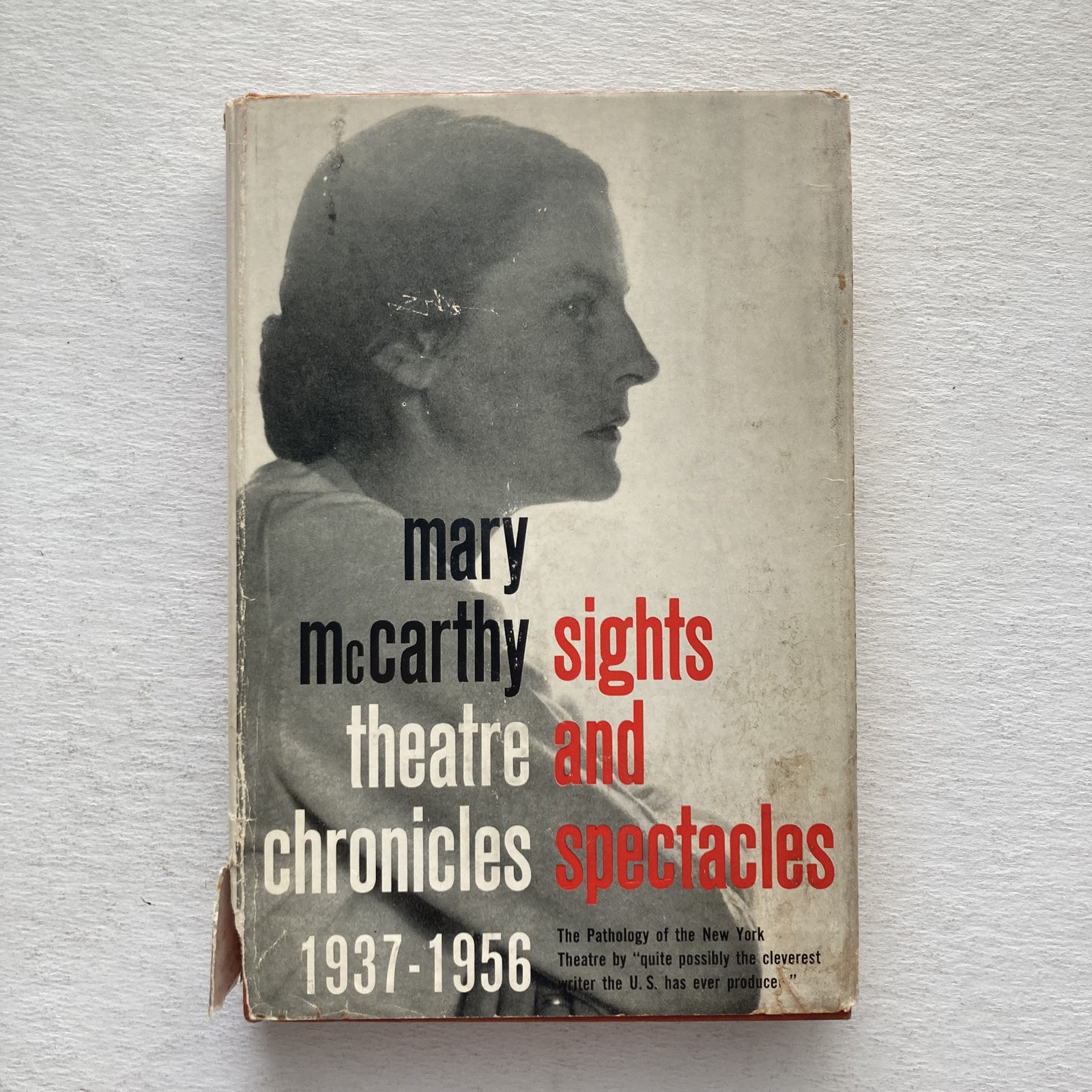 Vintage 1956 Sights And Spectacles Mary McCarthy Farrar Straus HC DJ 1st Ed