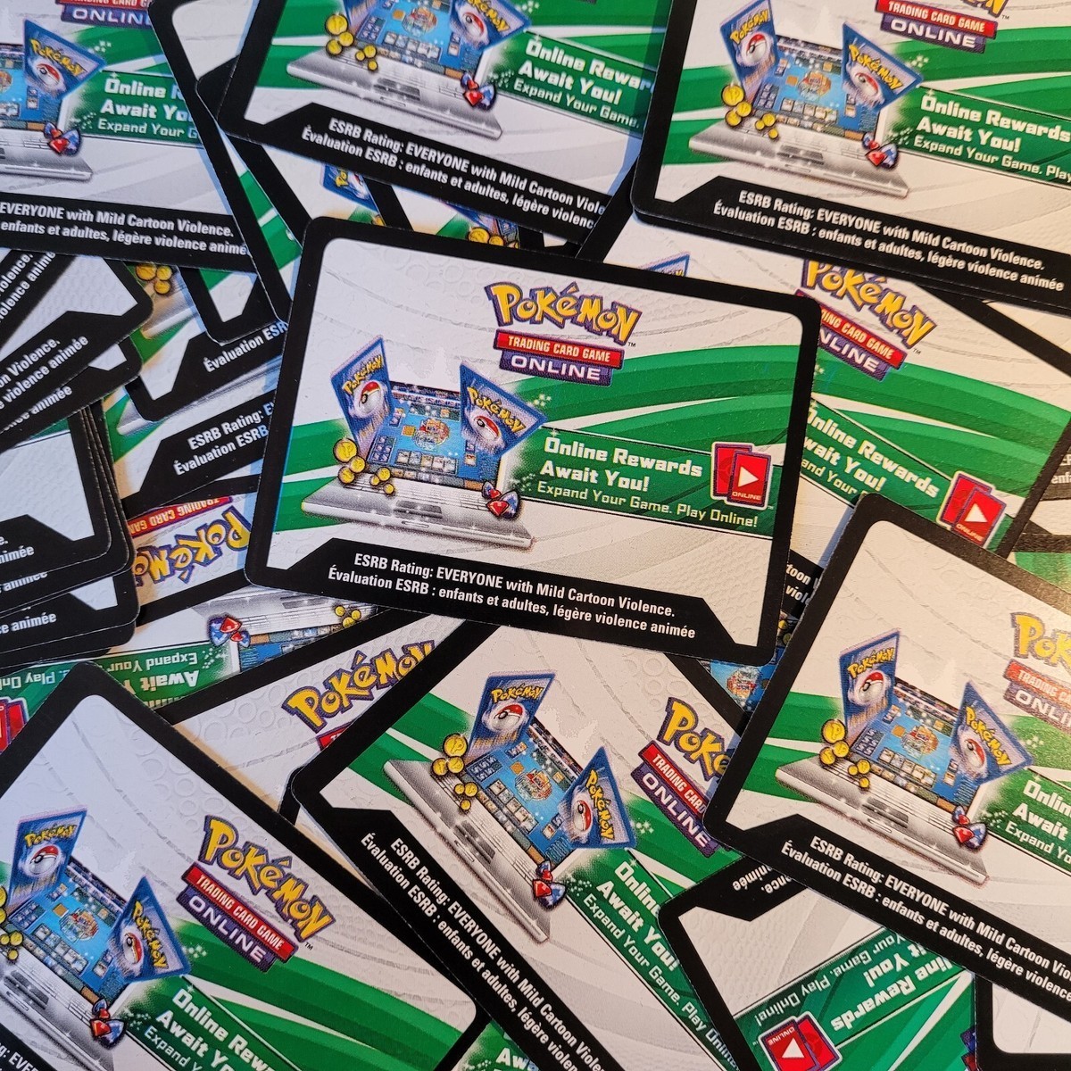 5000+ Pokemon TCG Bulk Unused Code Cards For Online / Live (HUGE BOX)
