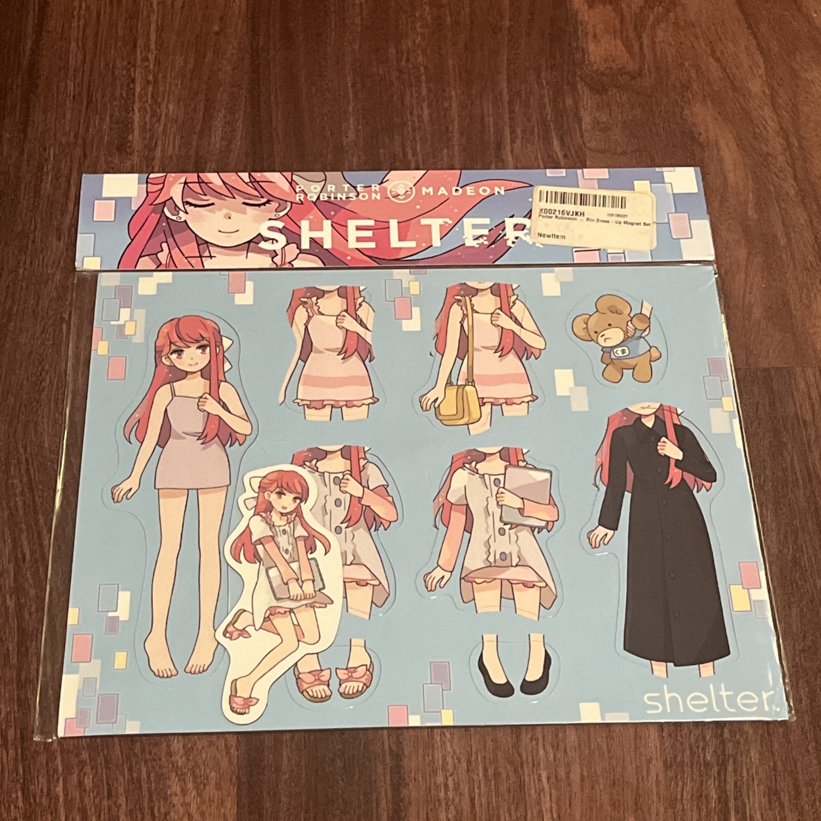 Porter Robinson & Madeon SHELTER Rin RARE Complete Magnet Set New & UNOPENED 😊 