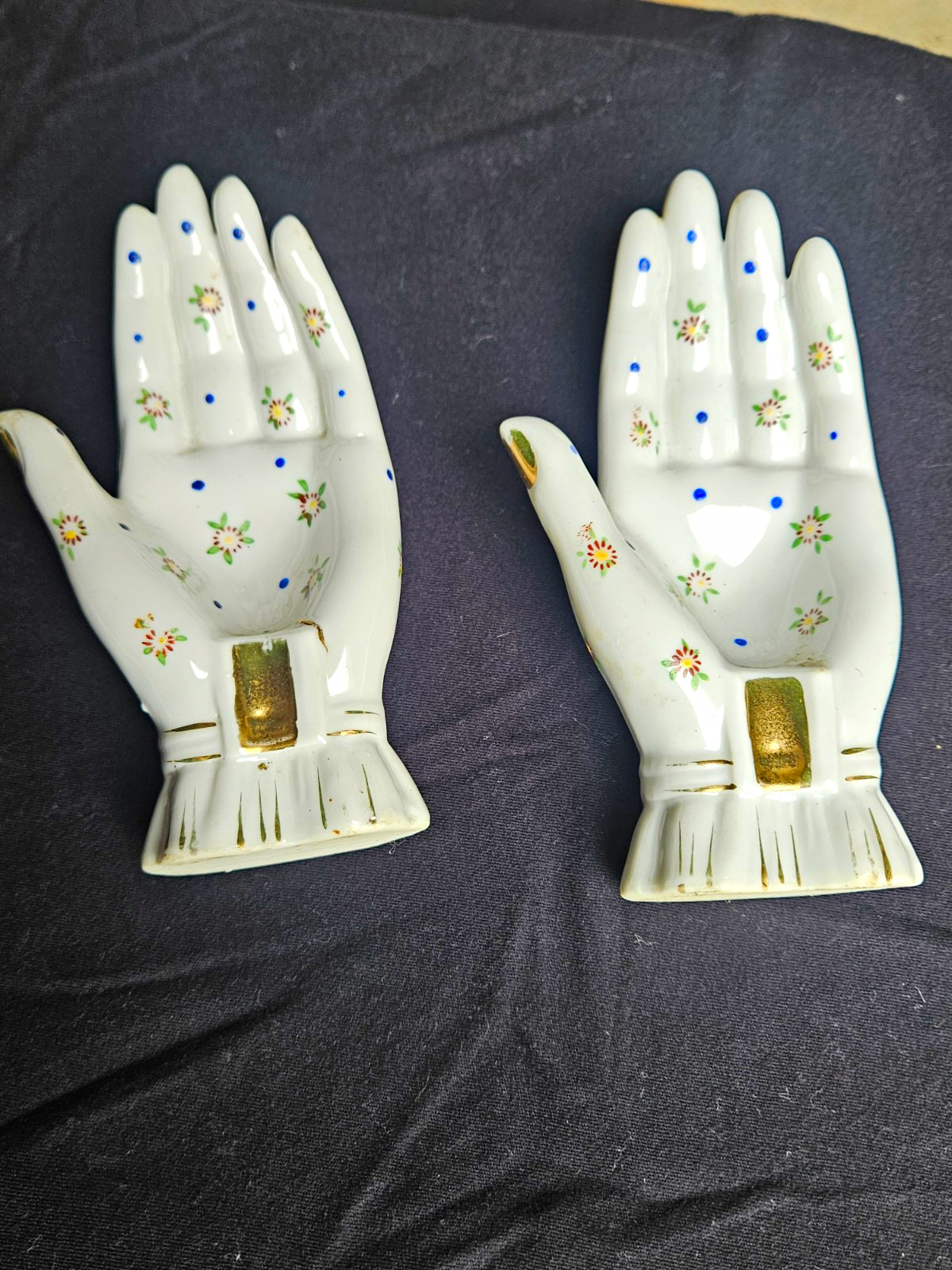 vintage porcelain hand ashtray and trinket dish vintage porcelain hand ashtray and trinket dish