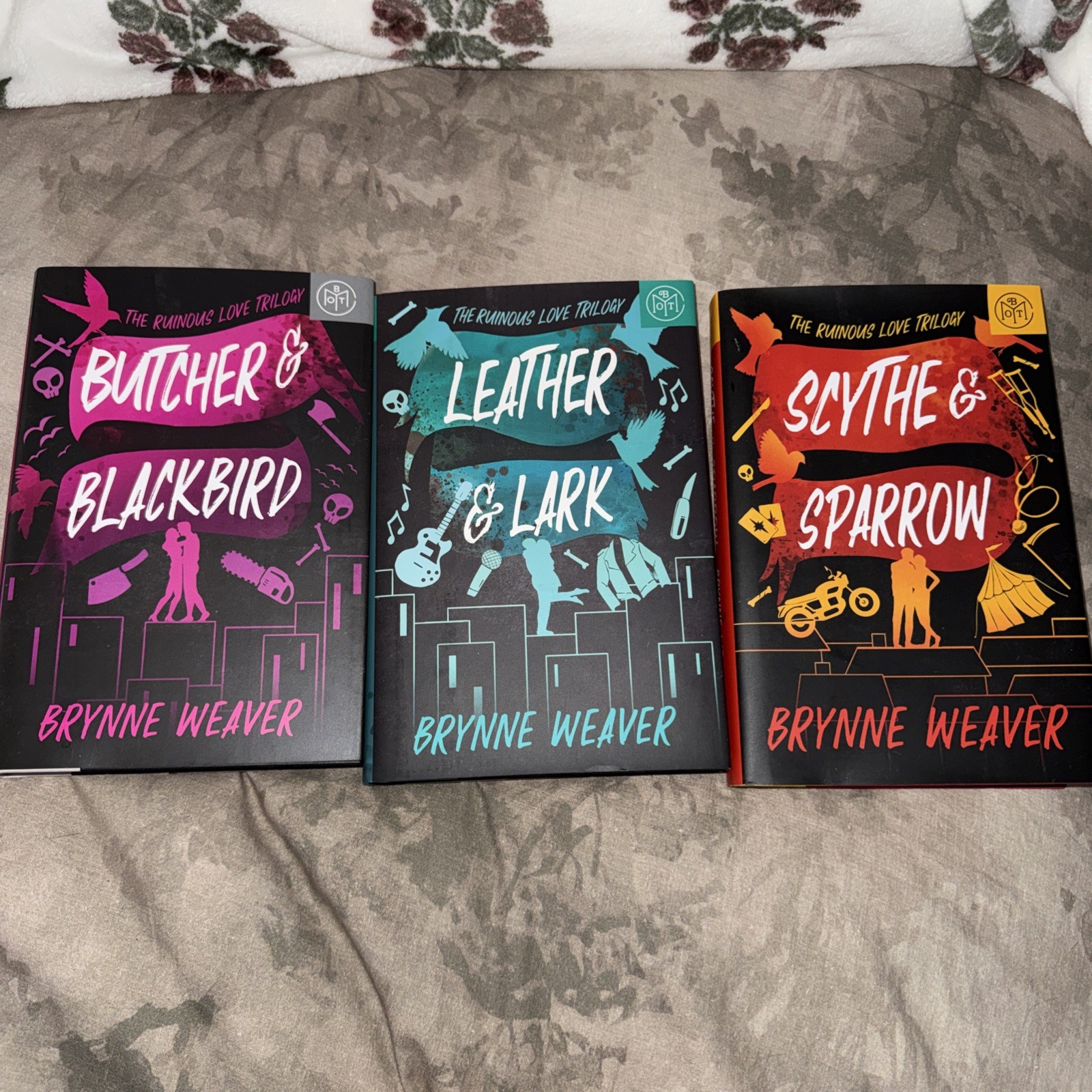 The Ruinous Love Trilogy Series By Brynne Weaver: 3 Books Set - BOTM The Ruinous Love Trilogy Series By Brynne Weaver: 3 Books Set - BOTM