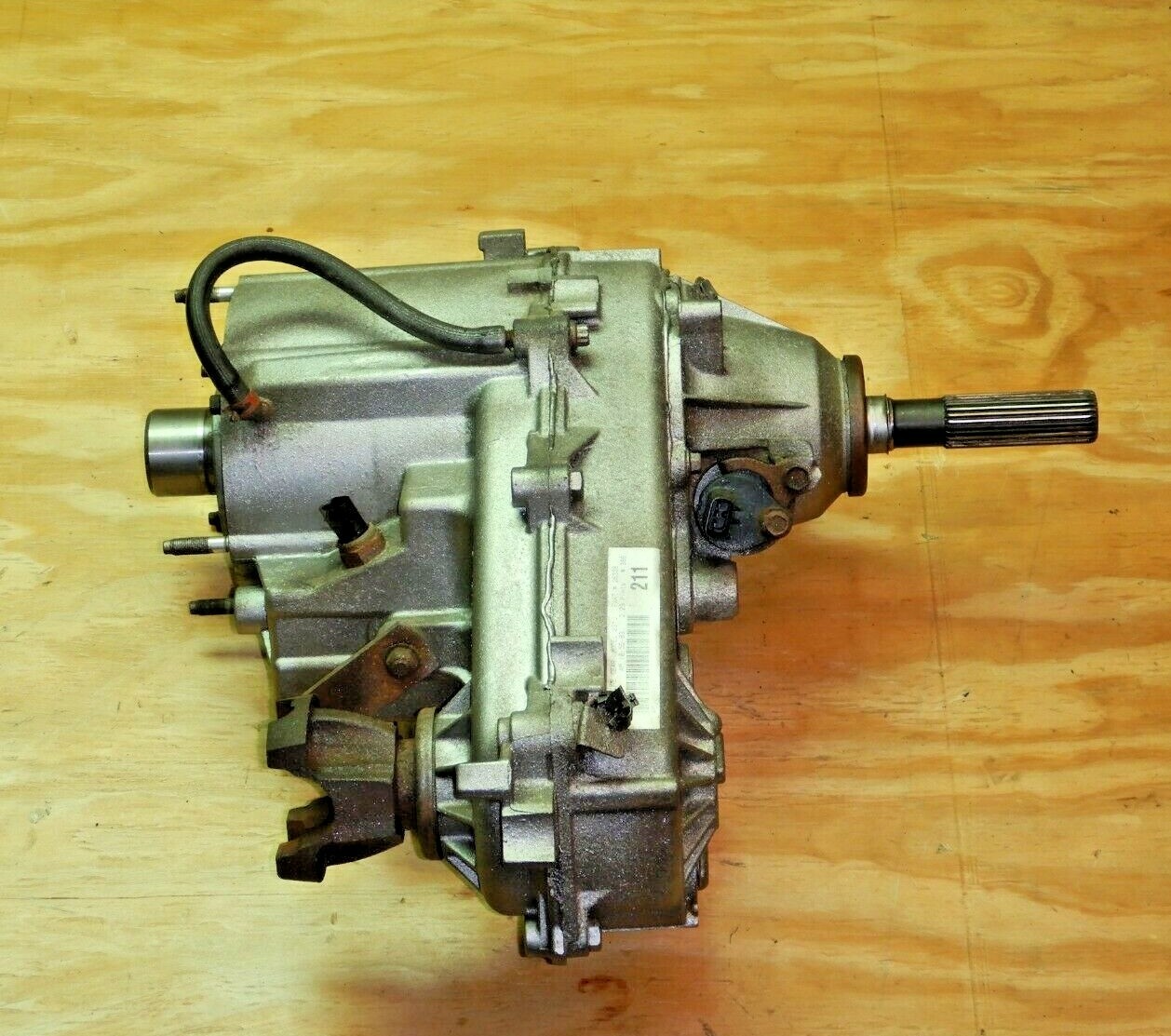 Jeep Wrangler TJ 97-02 231 J Transfer Case 23 Spline Long Input NV231 231J Jeep Wrangler TJ 97-02 231 J Transfer Case 23 Spline Long Input NV231 231J
