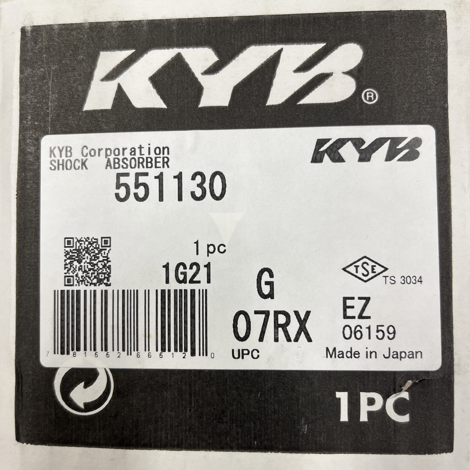 Suspension Strut-Gas-a-Just KYB 551130 Lexus Front Right NON AVS VEHICLES ONLY Suspension Strut-Gas-a-Just KYB 551130 Lexus Front Right NON AVS VEHICLES ONLY