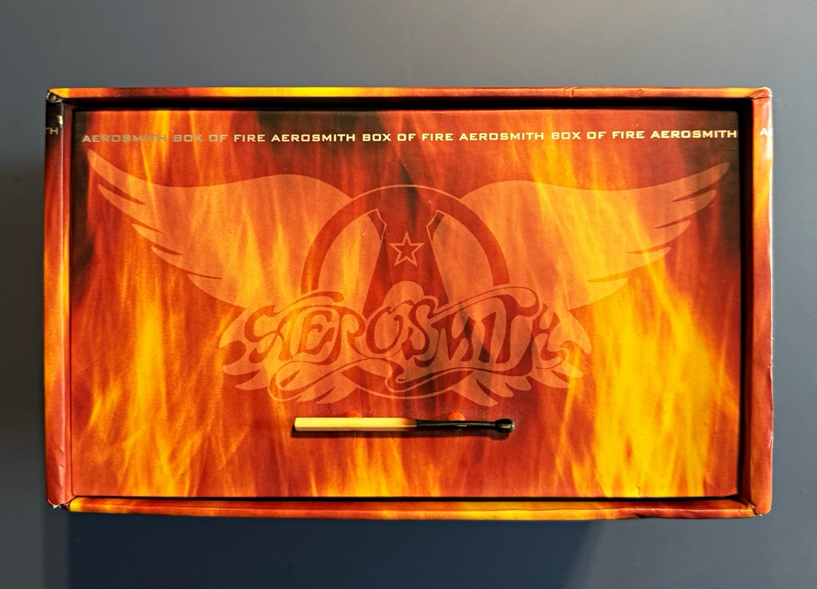 Aerosmith Box of Fire CD Box Set with Bonus Disk Aerosmith Box of Fire CD Box Set with Bonus Disk